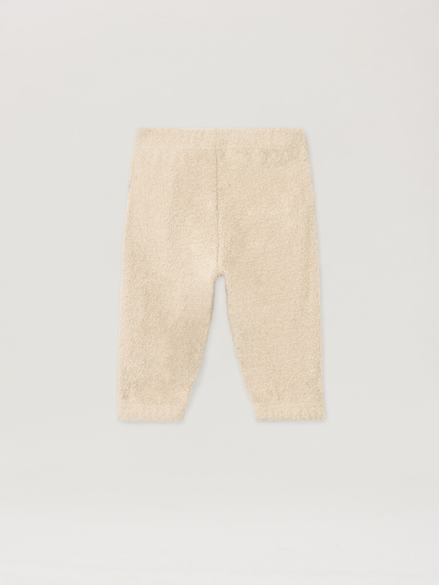 logo teddy track pants