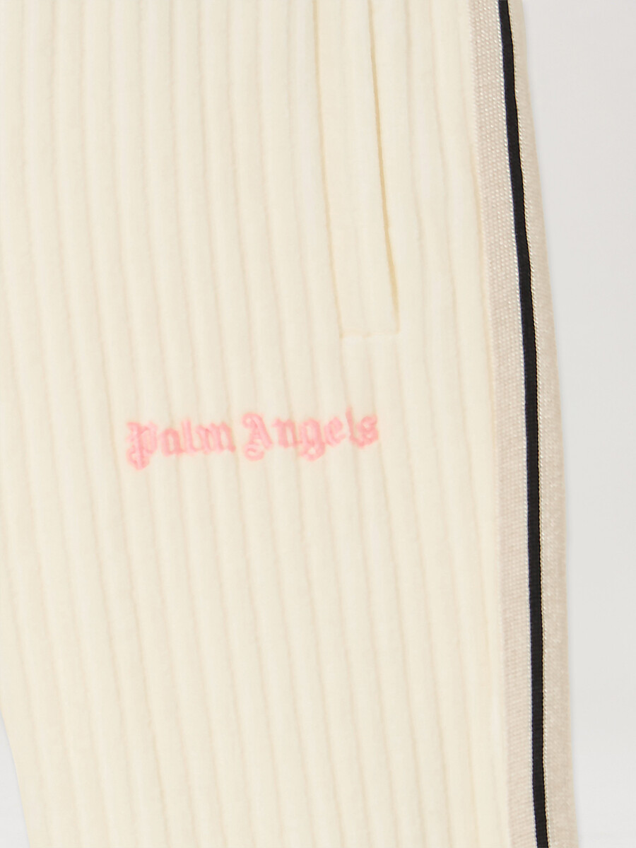 corduroy stripe track pants