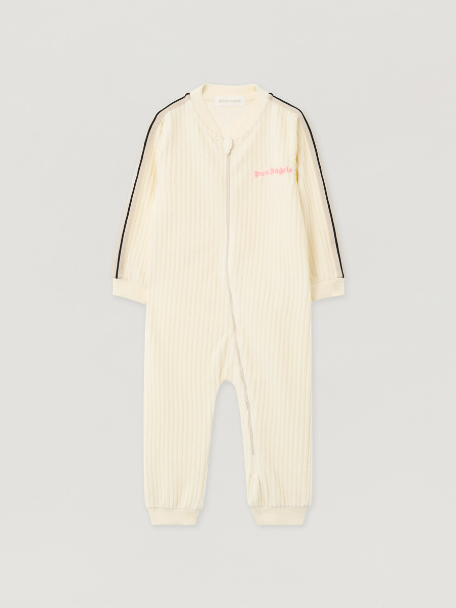 corduroy track jumpsuit