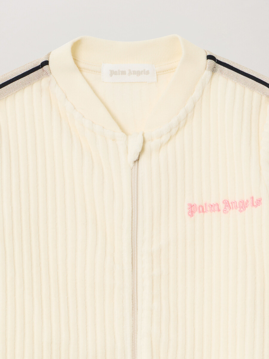 corduroy track jumpsuit
