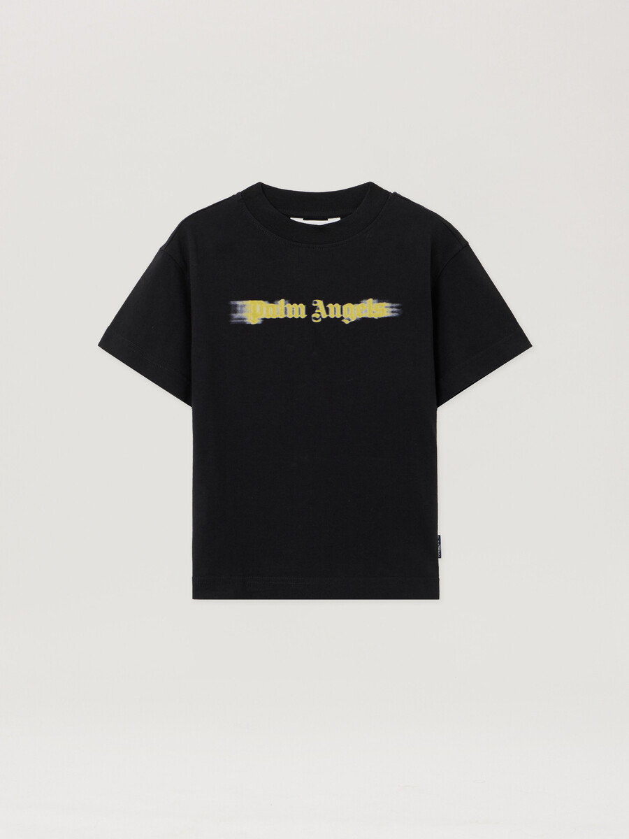 blurred logo t-shirt