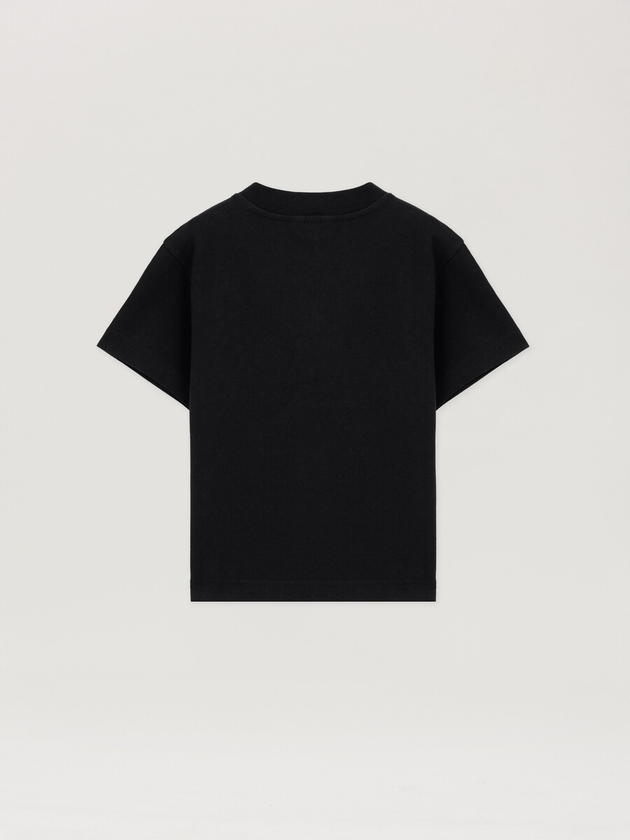 blurred logo t-shirt