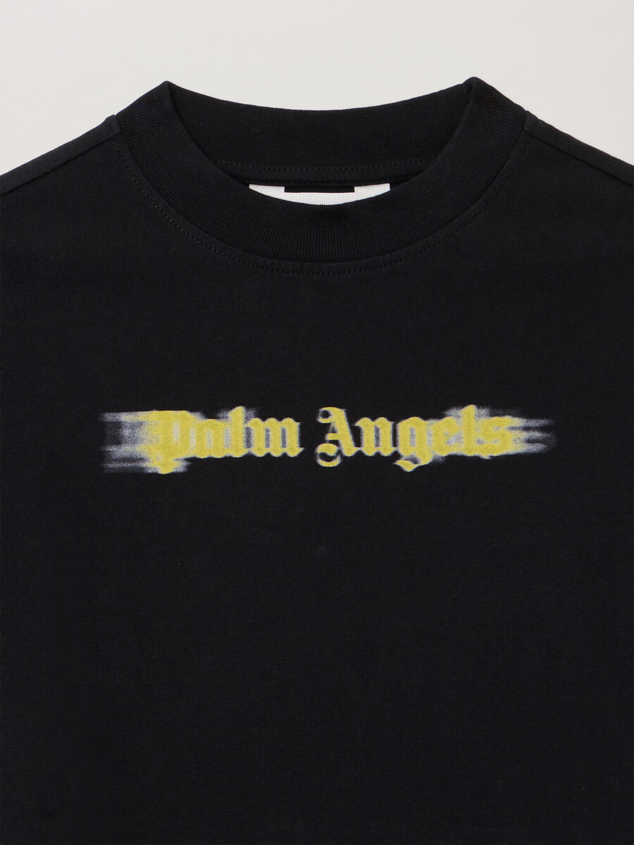 blurred logo t-shirt