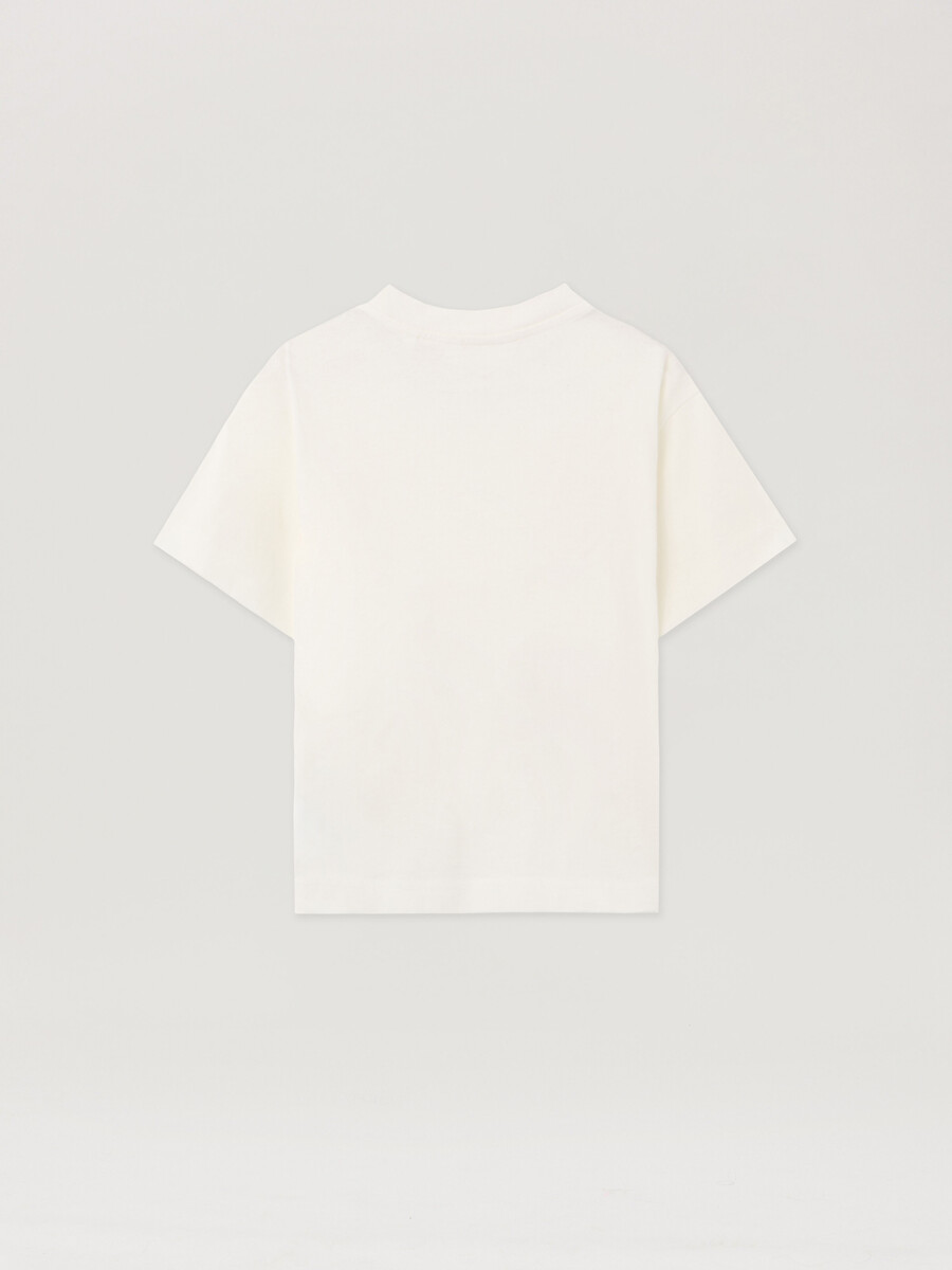 neck logo regular t-shirt