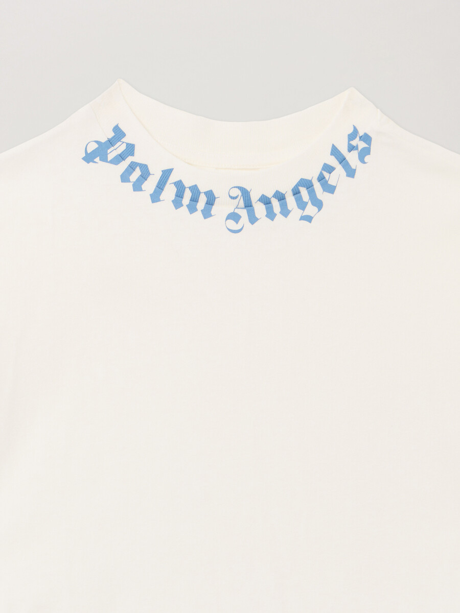 neck logo regular t-shirt