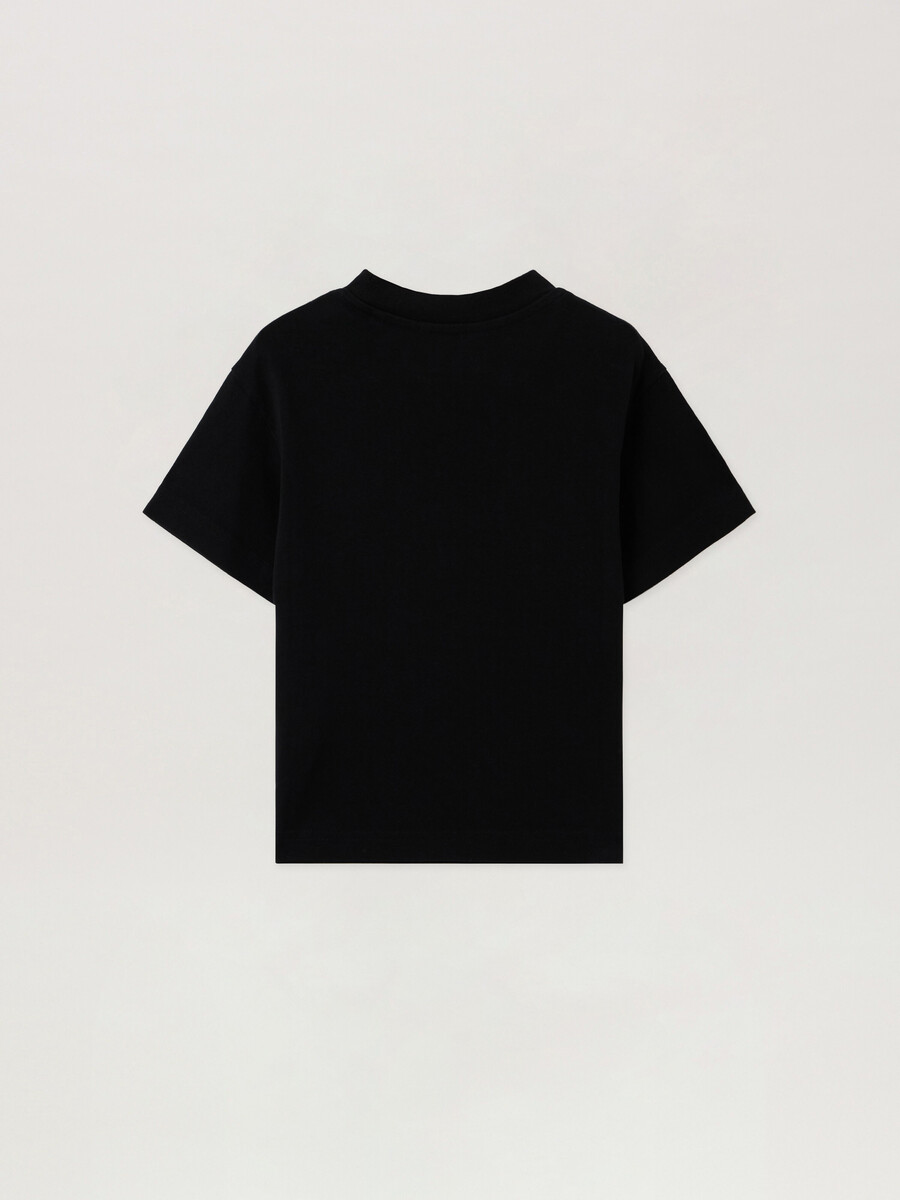neck logo regular t-shirt