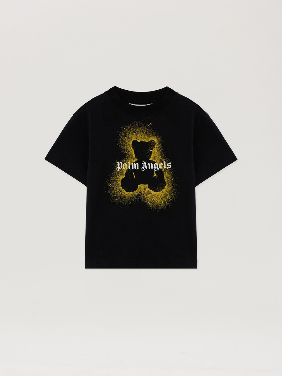 spray bear graphic t-shirt