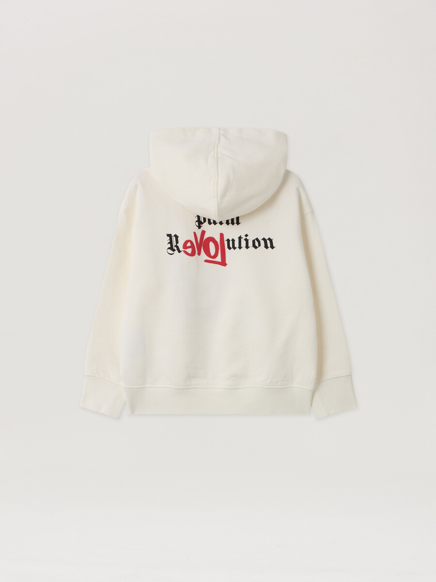 flag graphic hoodie