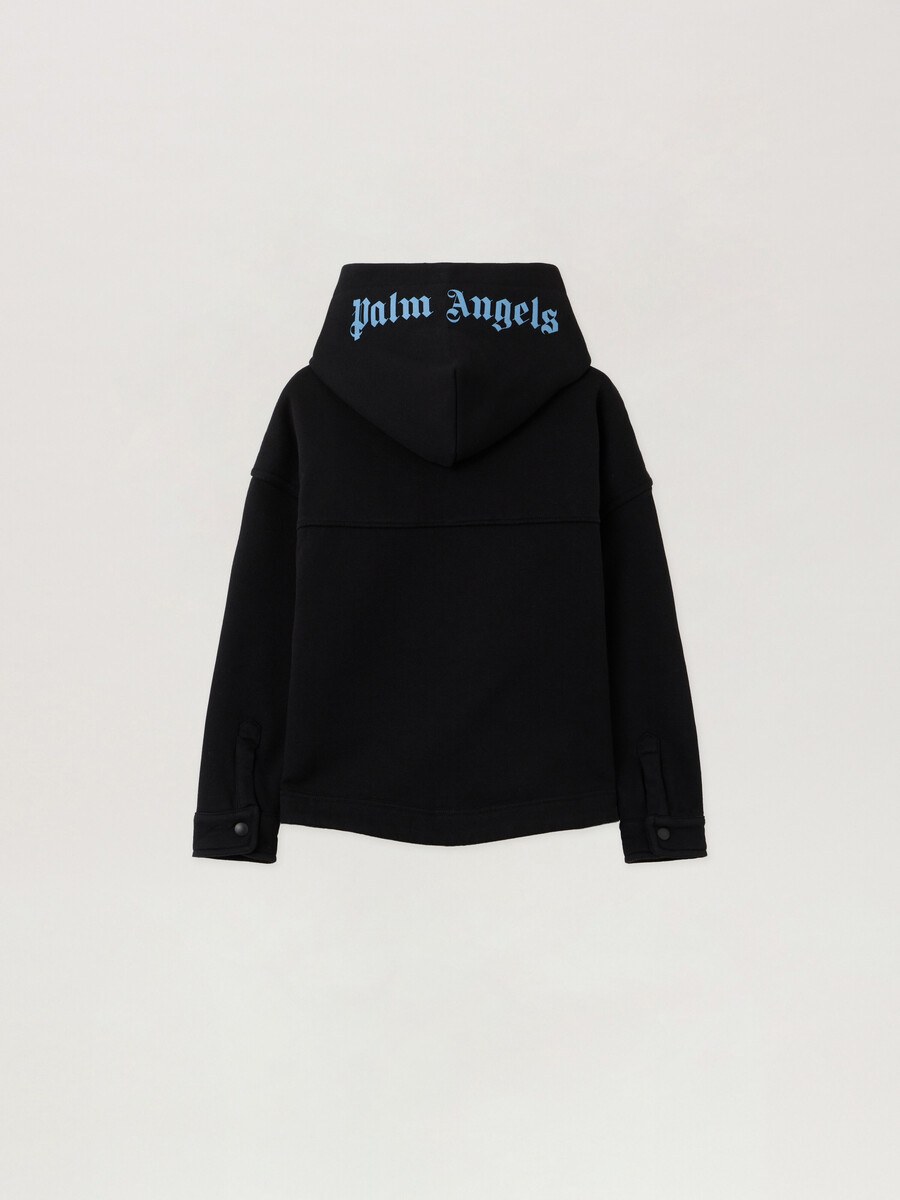 oversized logo hoodie