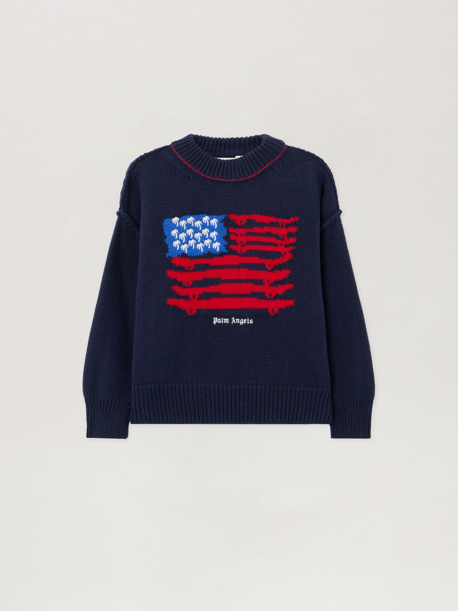 palms flag sweater