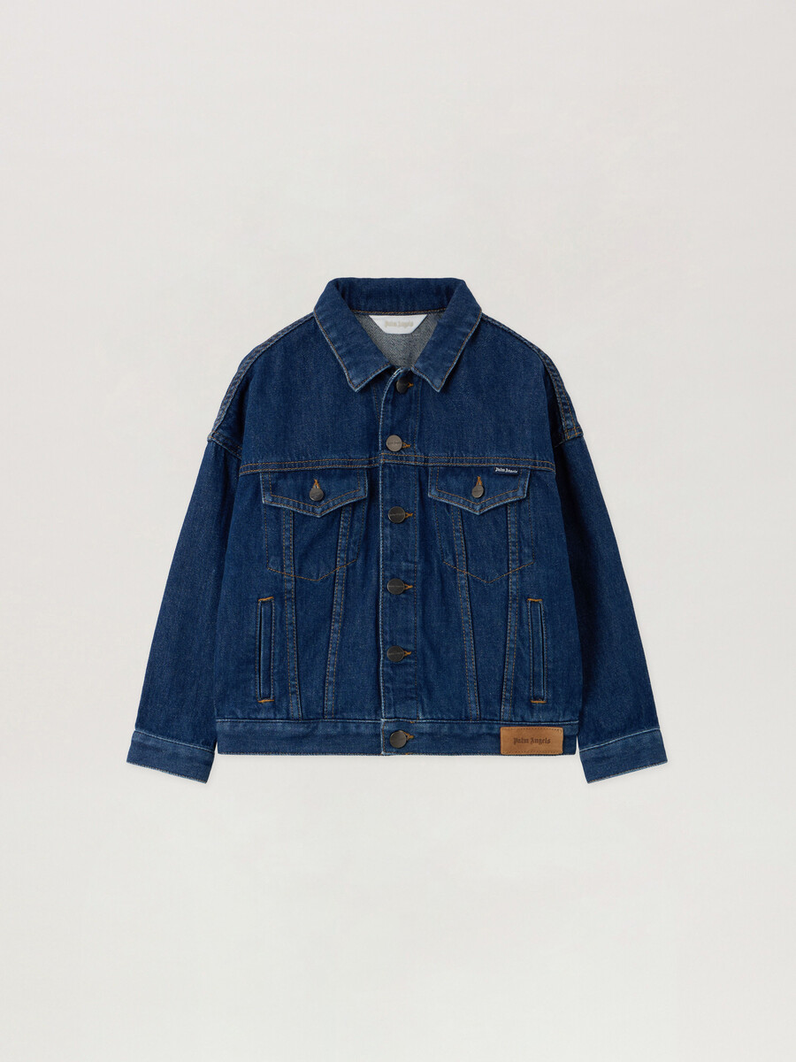 classic logo denim jacket