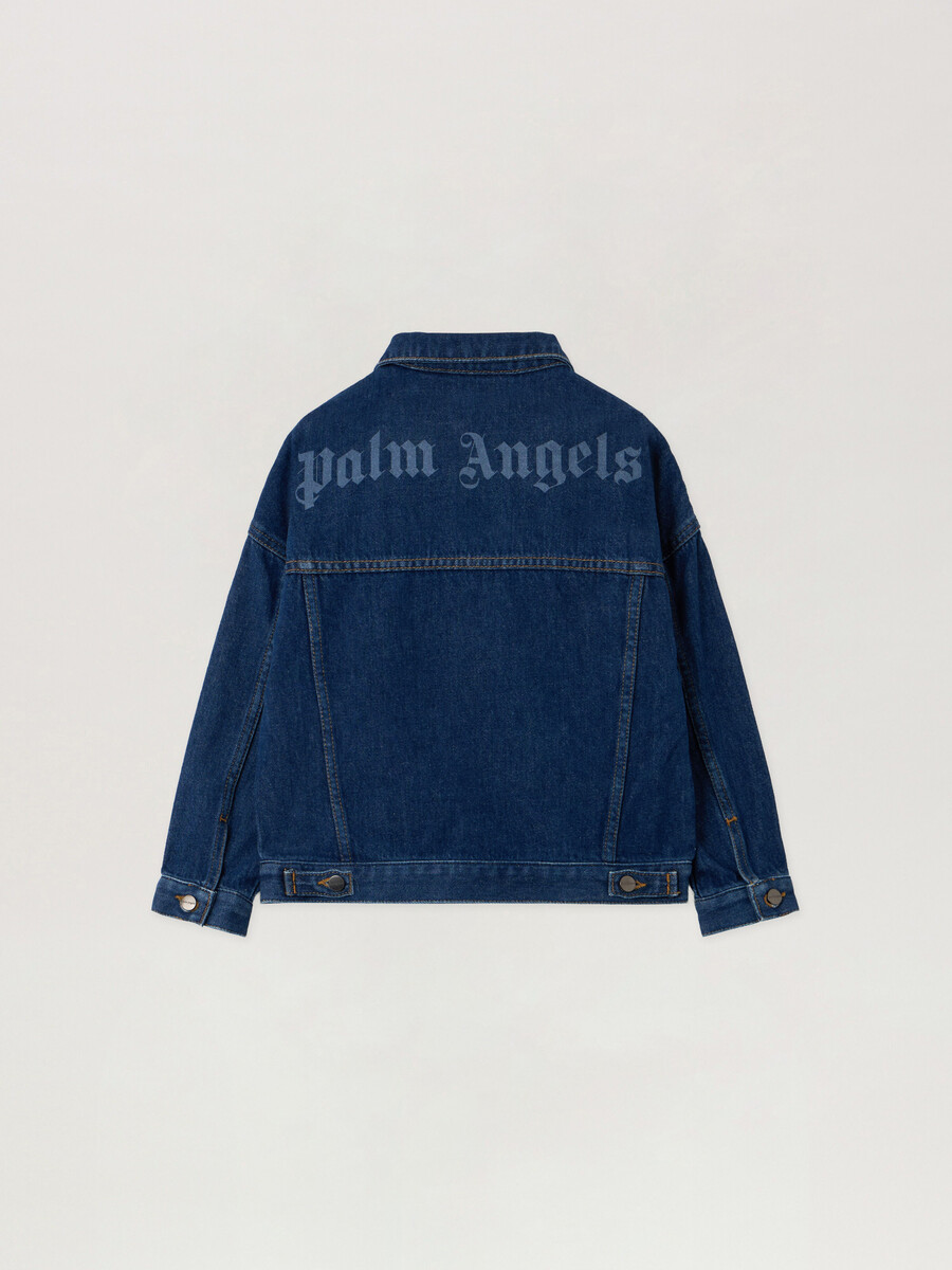 classic logo denim jacket