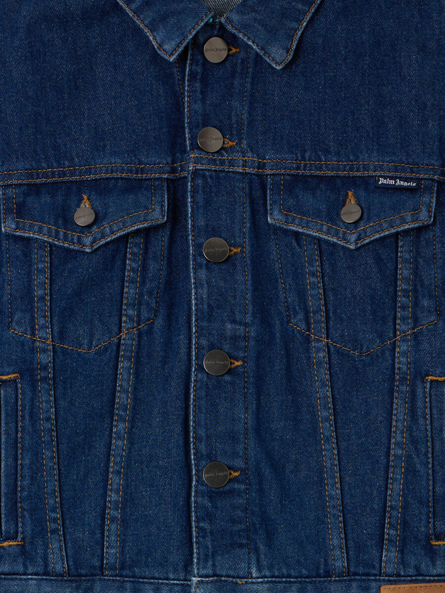 classic logo denim jacket