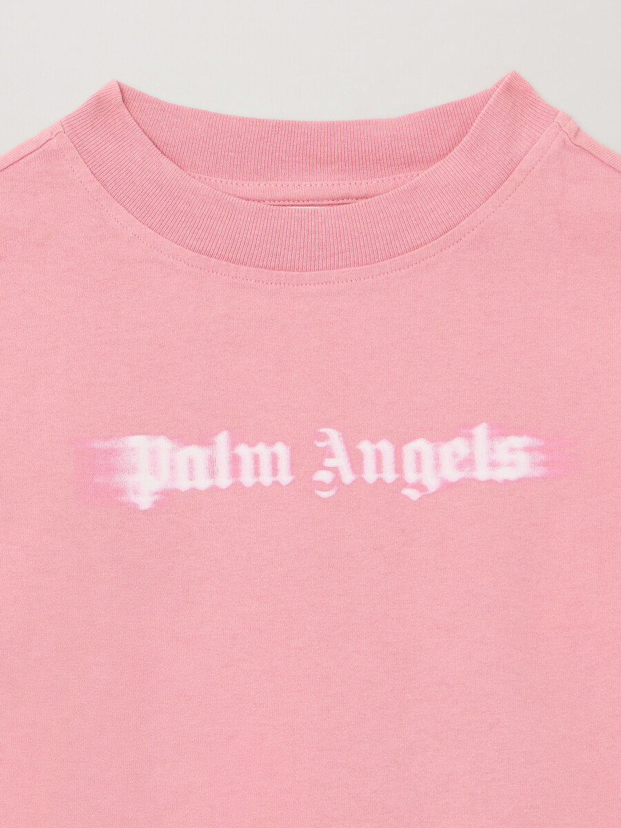 blurred logo t-shirt