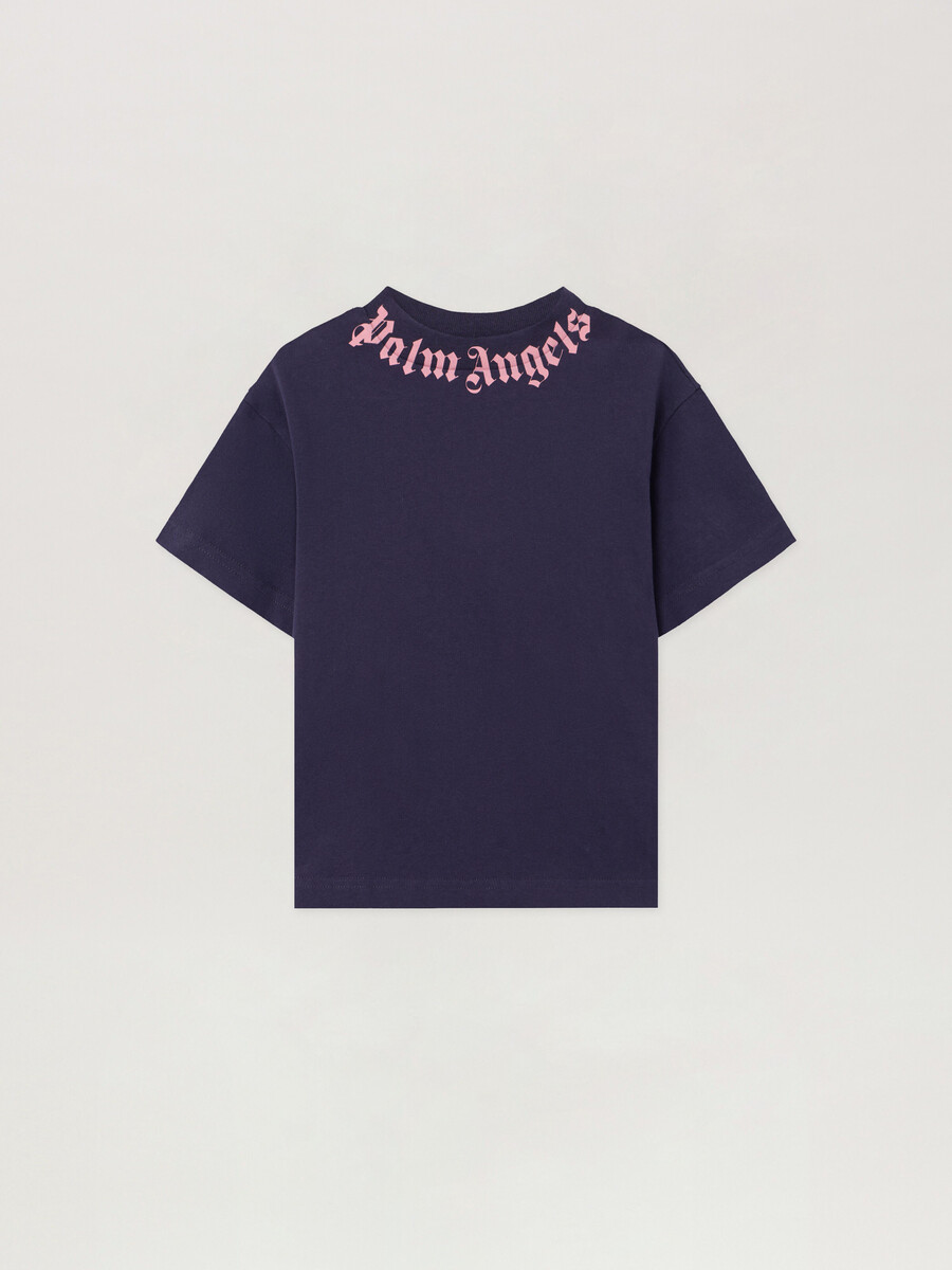 neck logo t-shirt