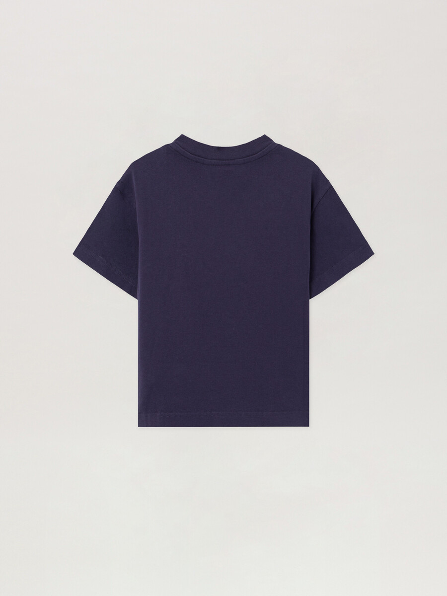 neck logo t-shirt