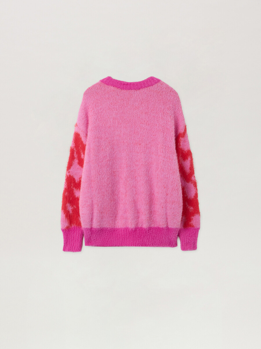 spray hearts sweater