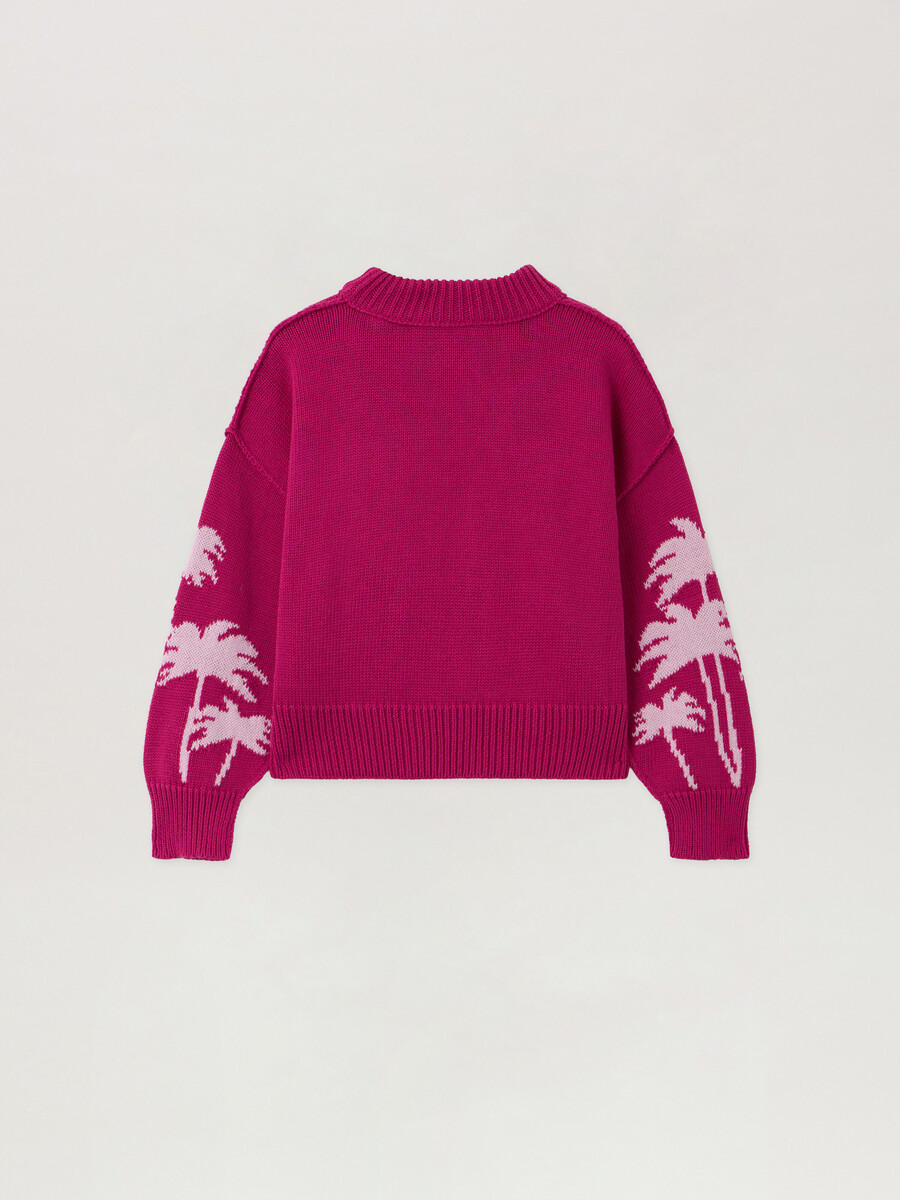 palms crop sweater