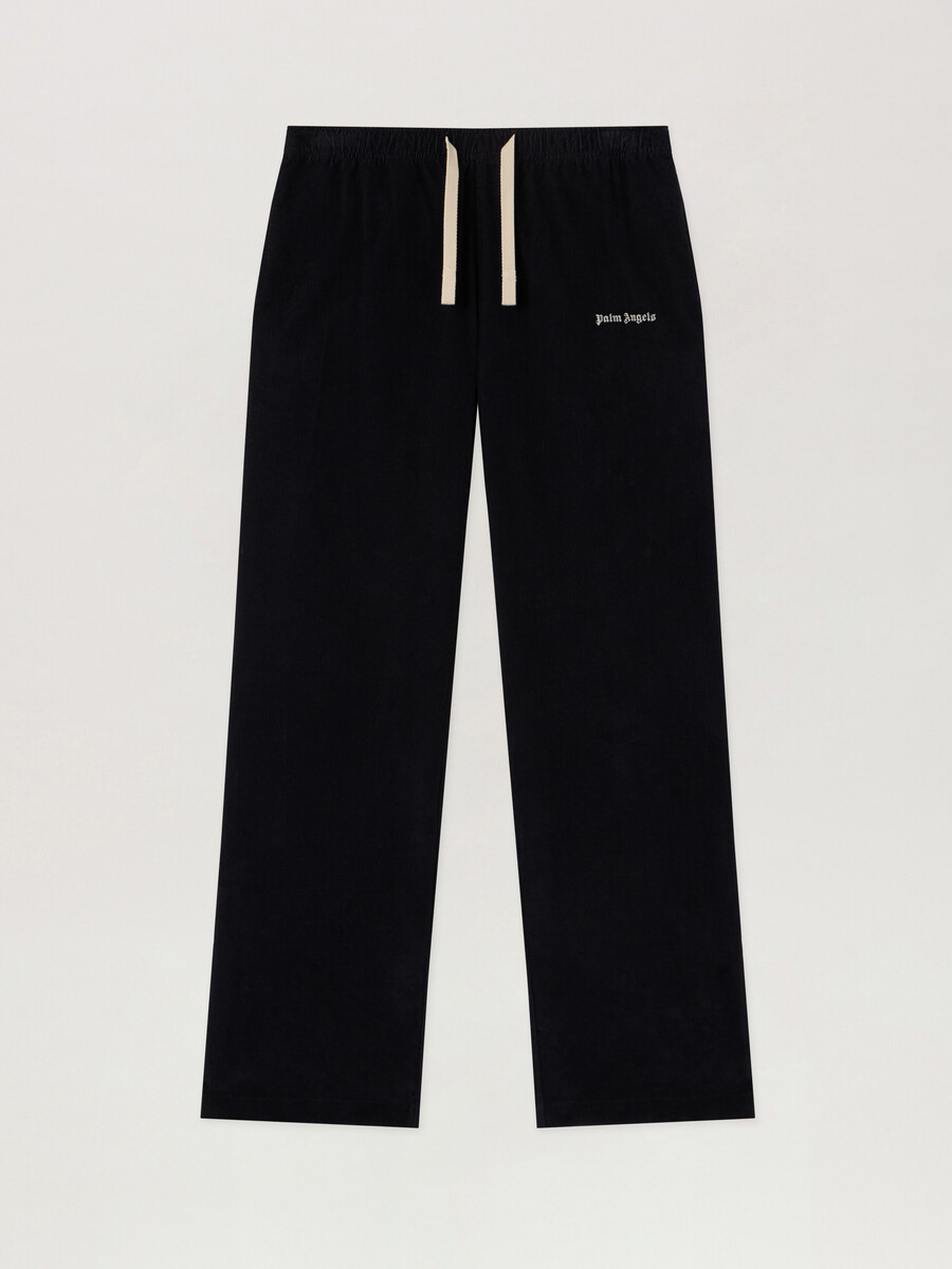 classic logo cord travel pants