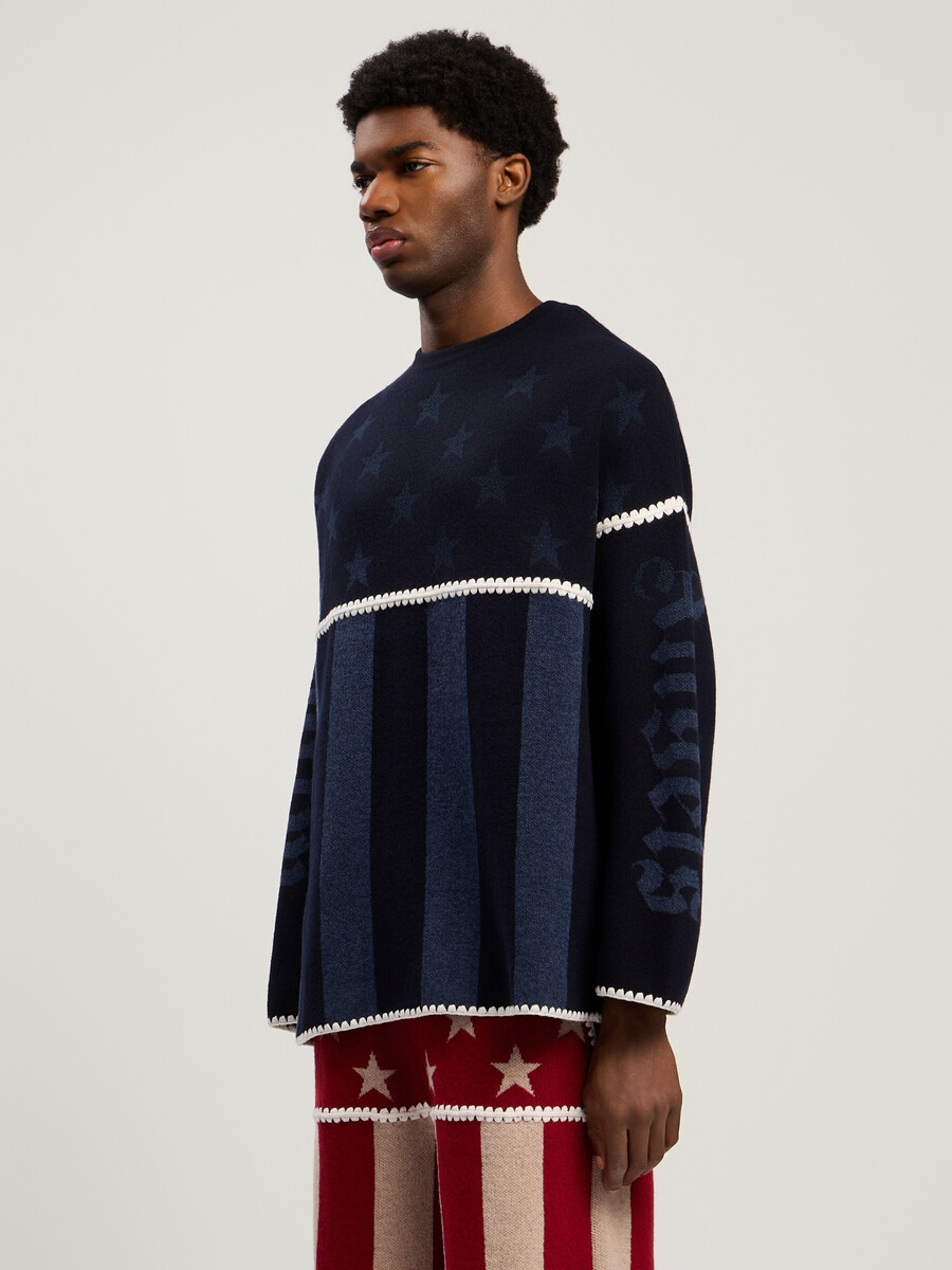 stars and stripes sweater