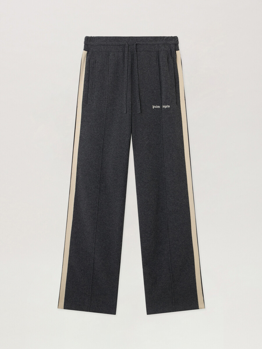 classic logo knit track pants