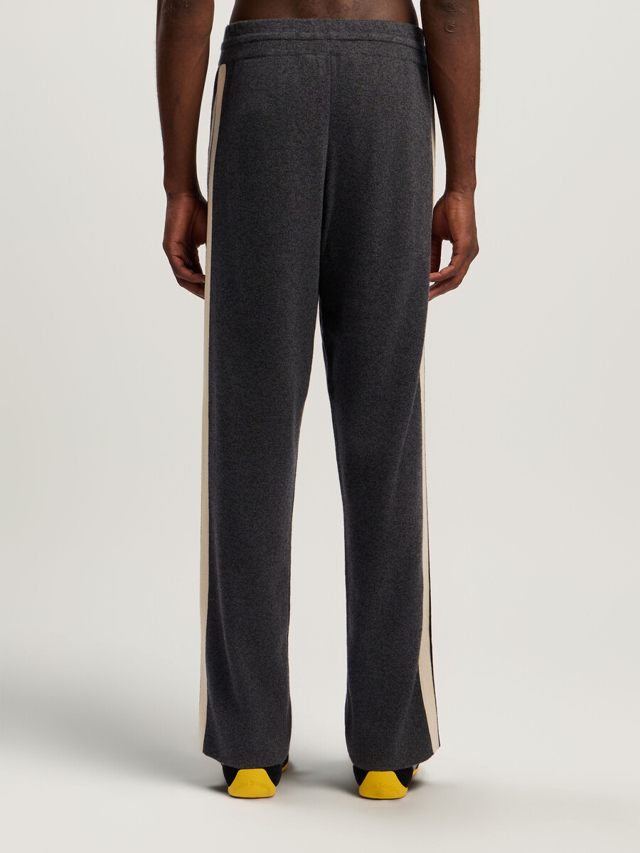 classic logo knit track pants