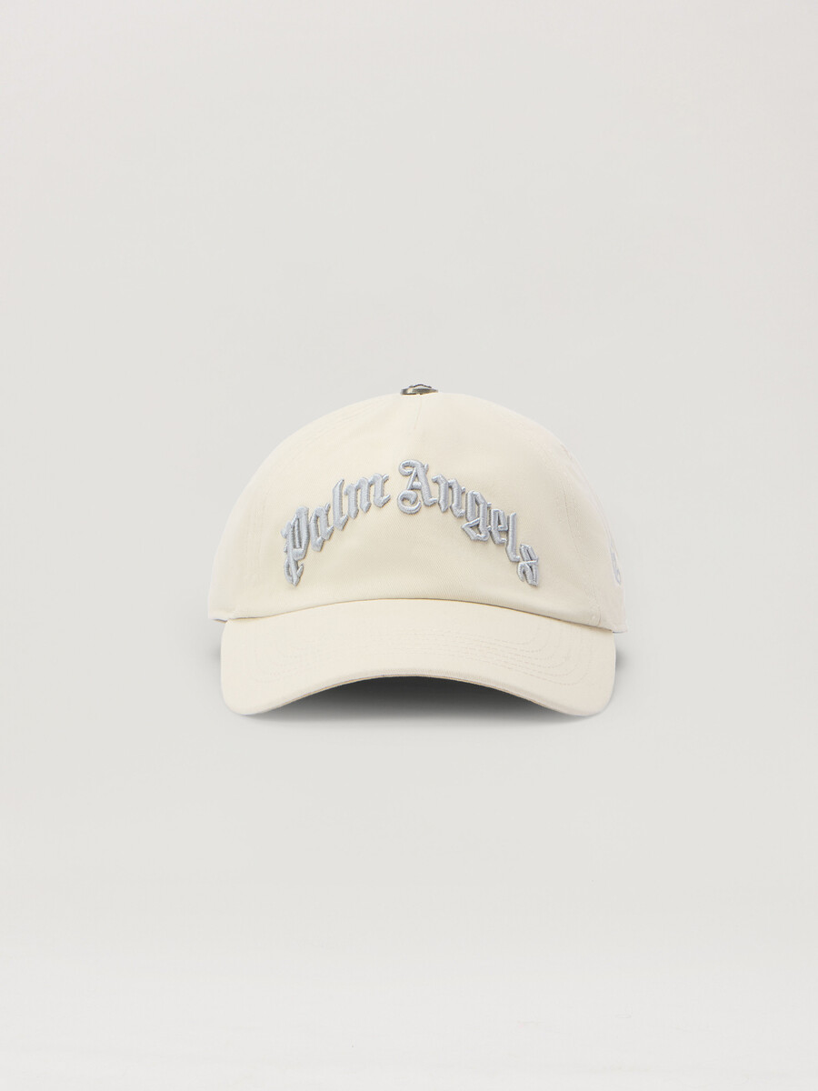 curved logo tonal cap