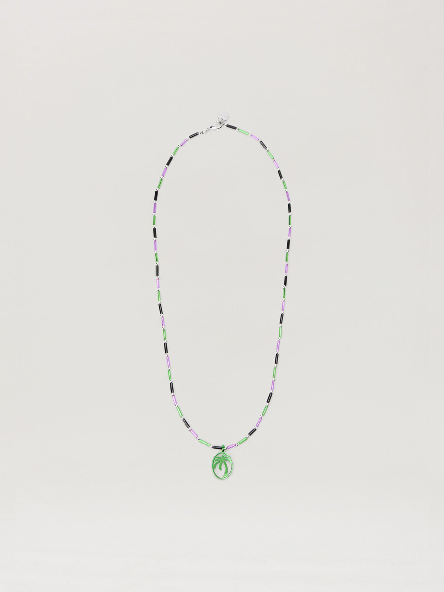 oval beads necklace