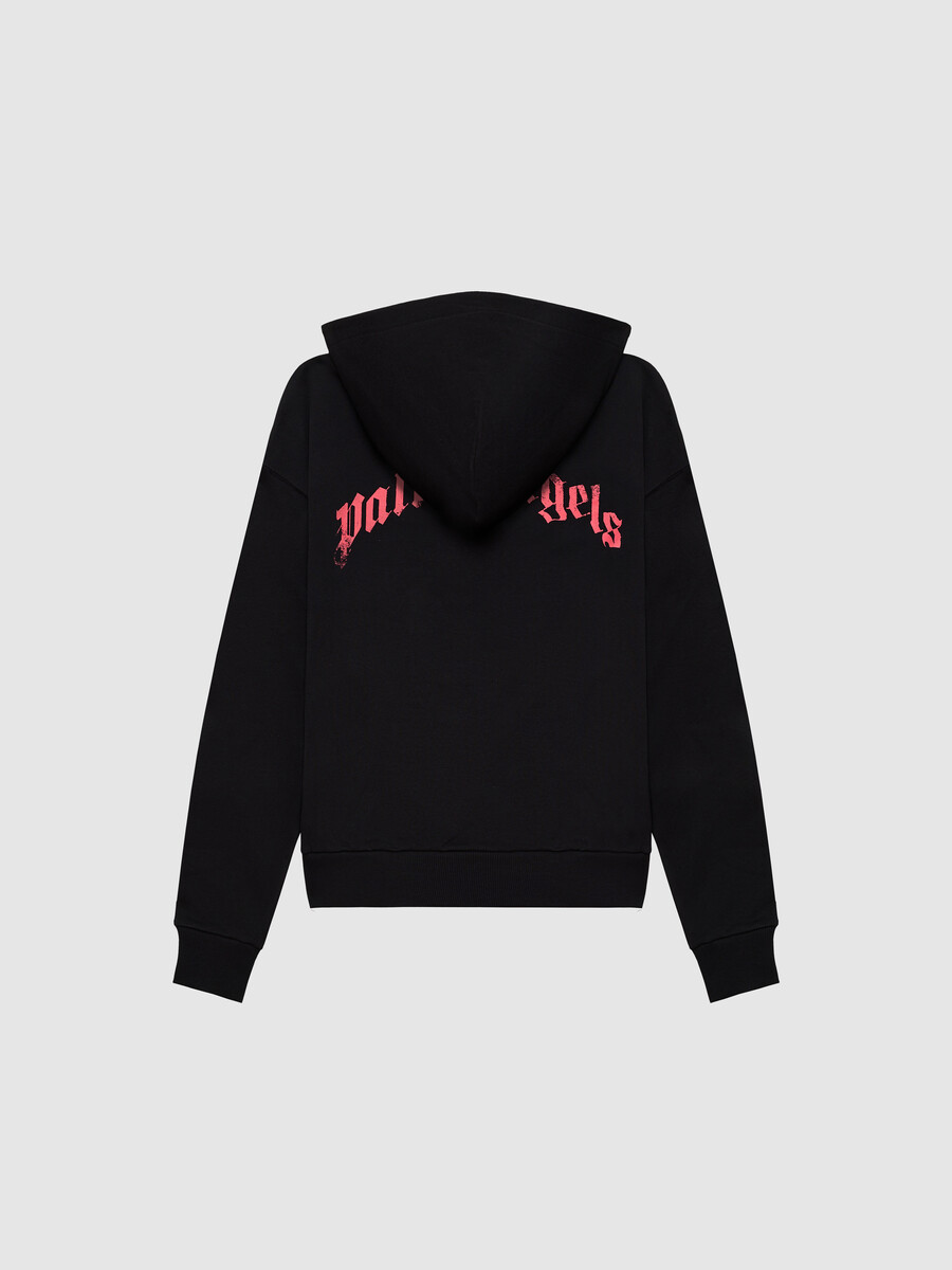 spray broken bear hoodie