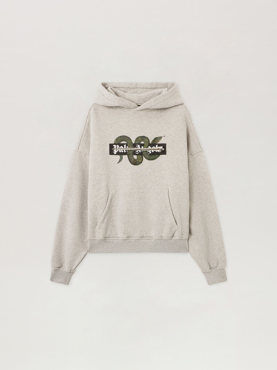snake graphic hoodie