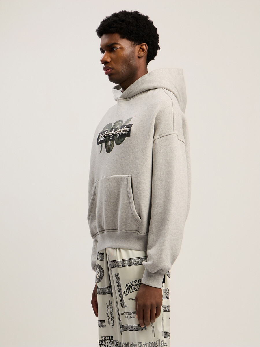 snake graphic hoodie