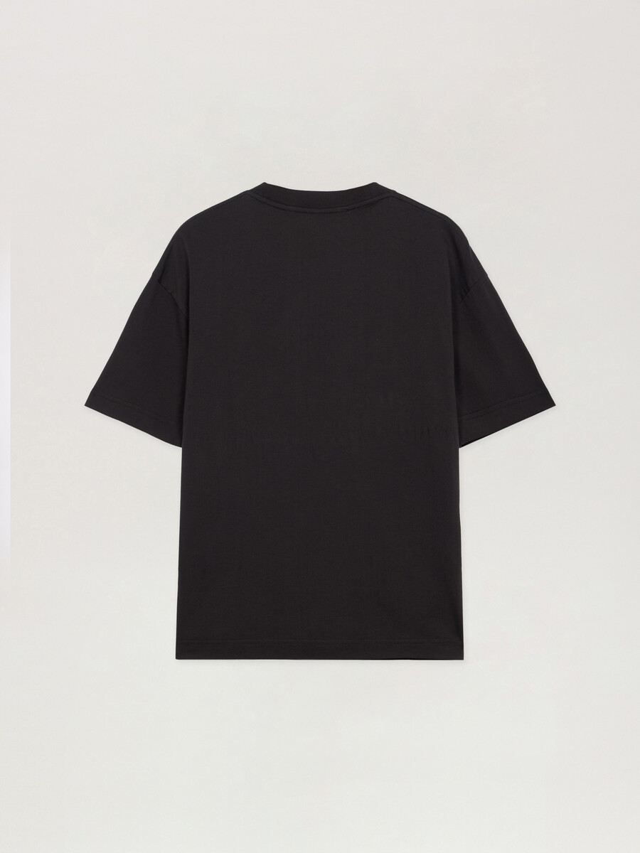 curved logo reg t-shirt