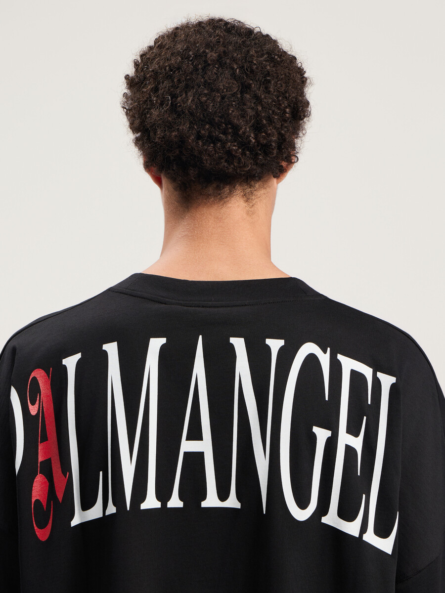flames over t-shirt