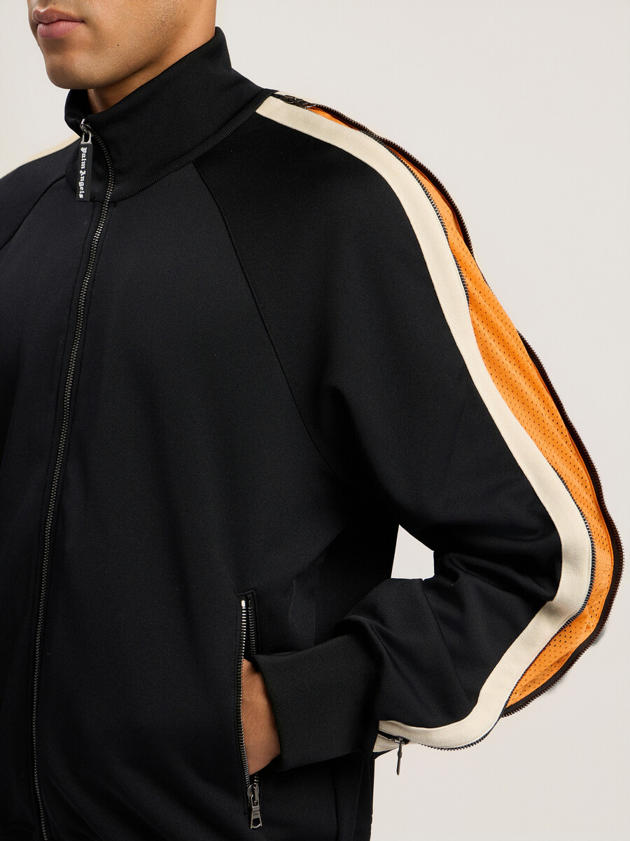 performance zip-up track jacket