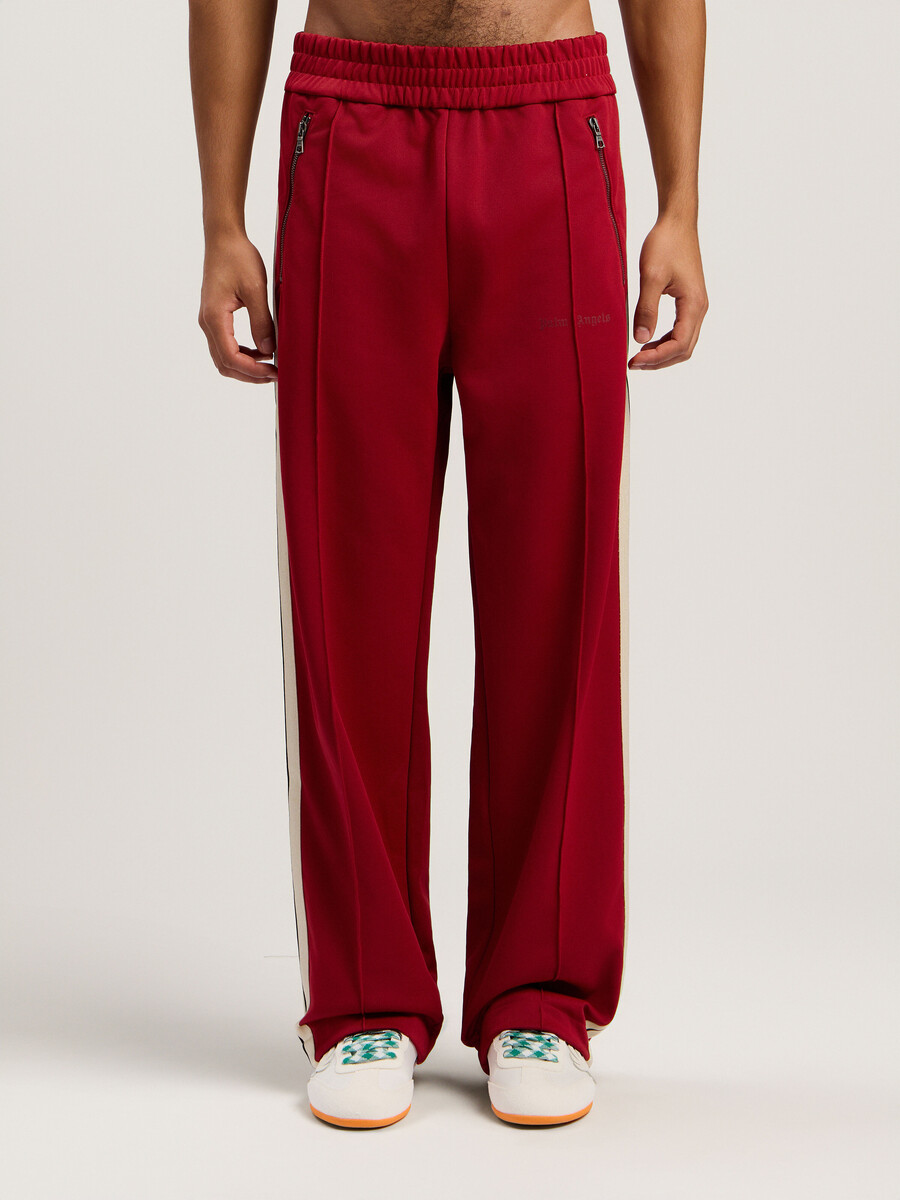 classic logo zip-up track pants