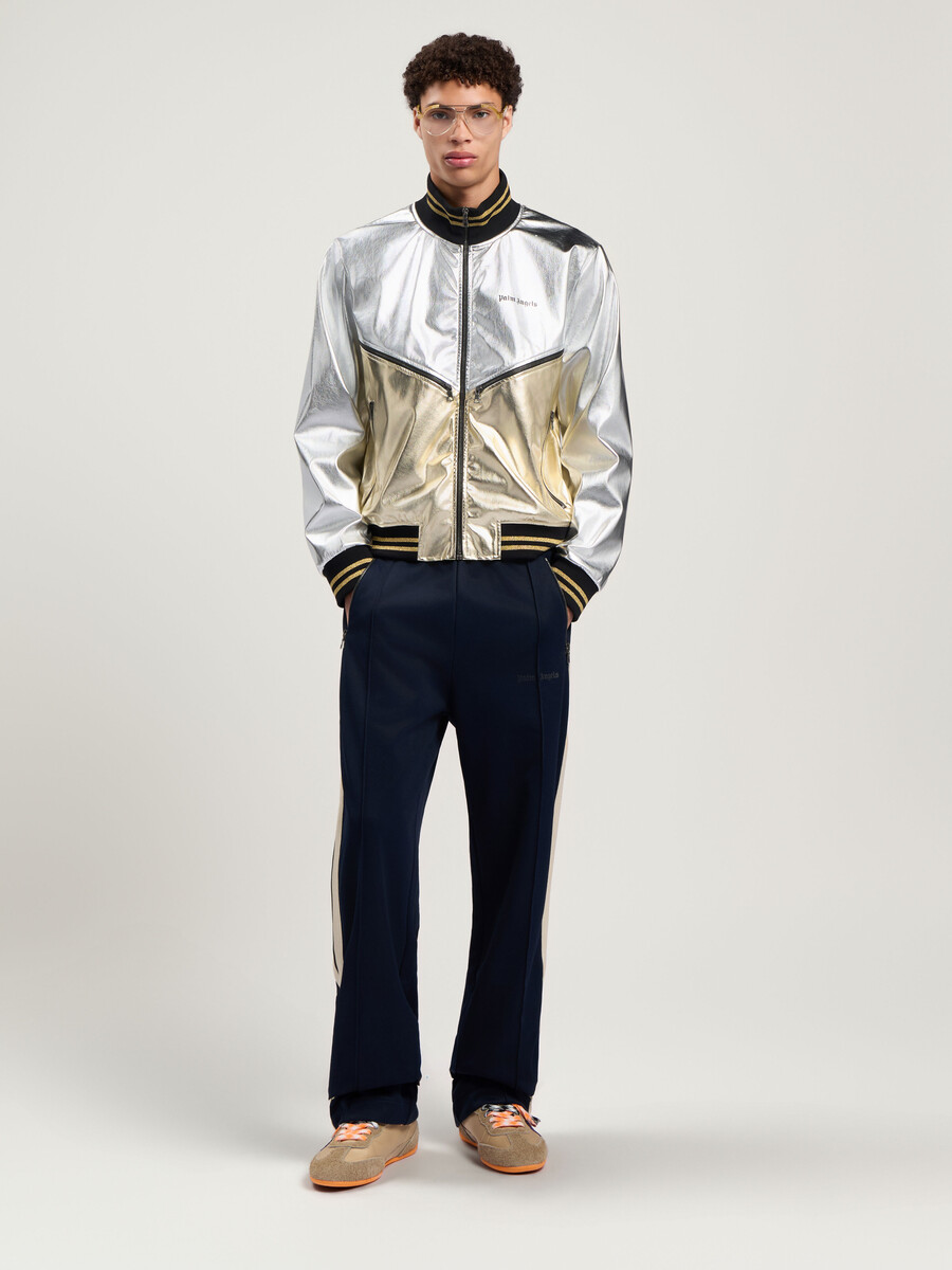 classic logo zip-up track pants