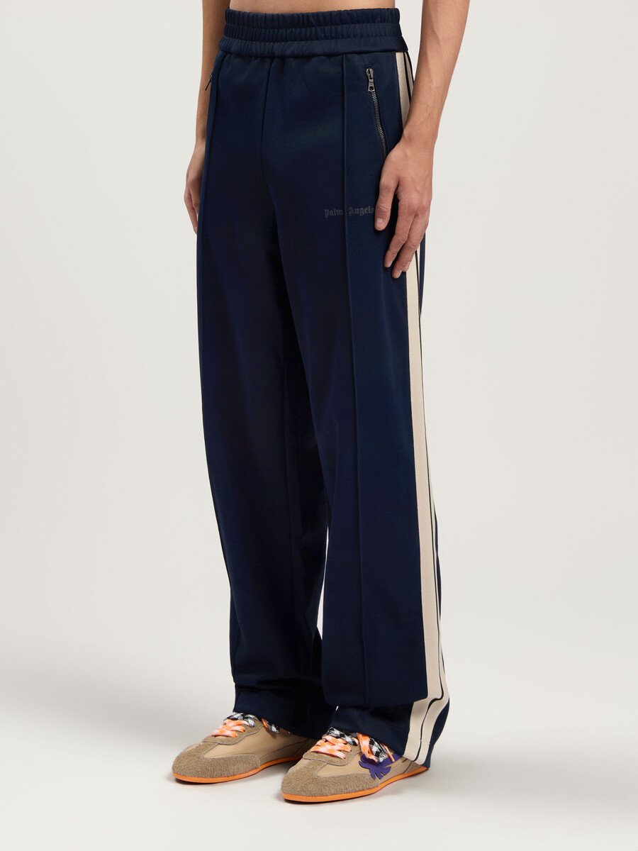 classic logo zip-up track pants