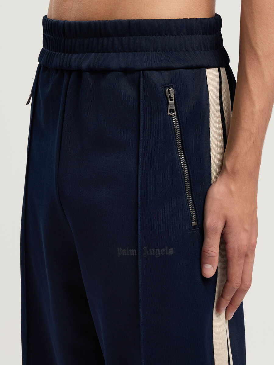 classic logo zip-up track pants