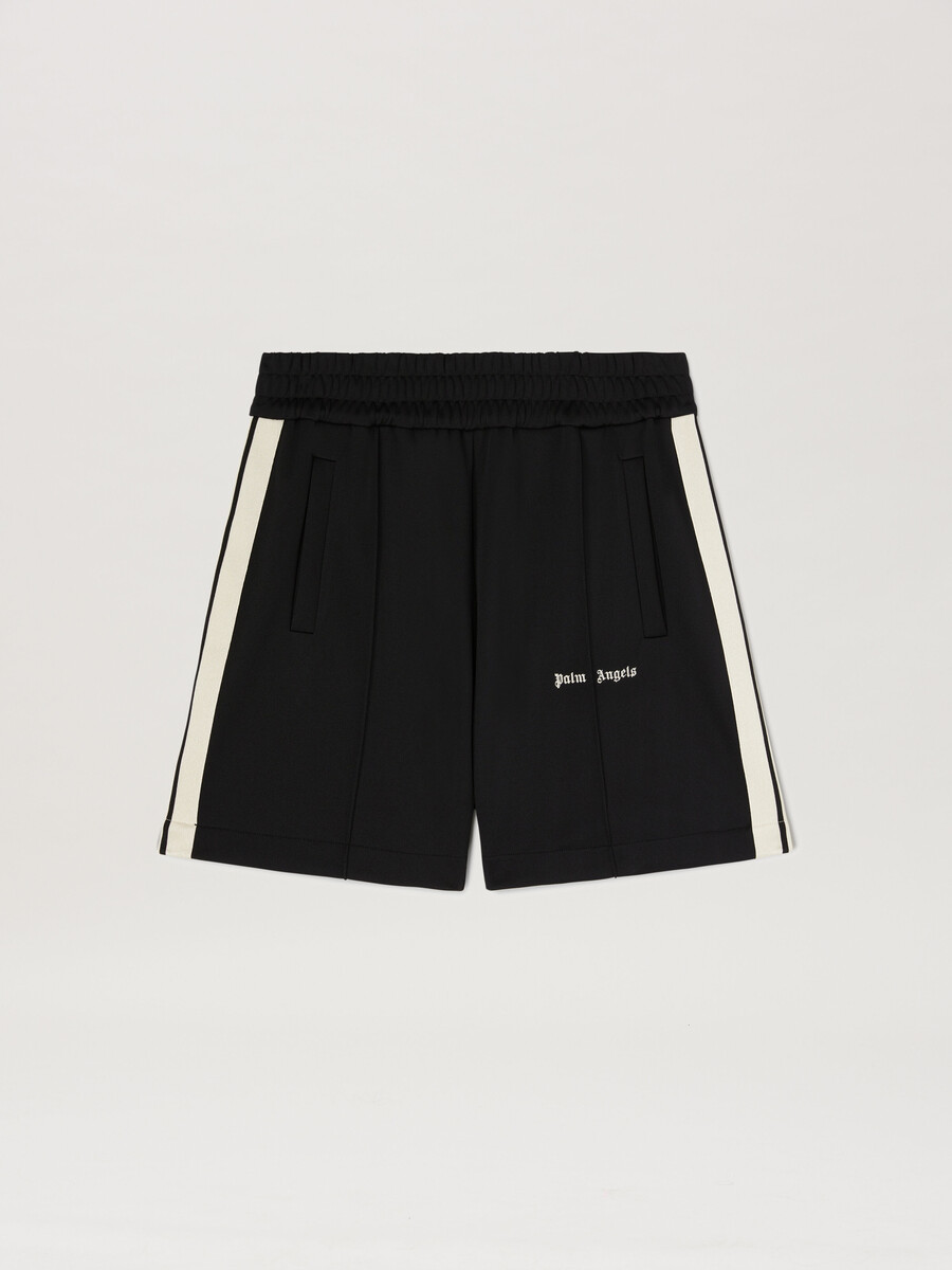 classic logo track shorts