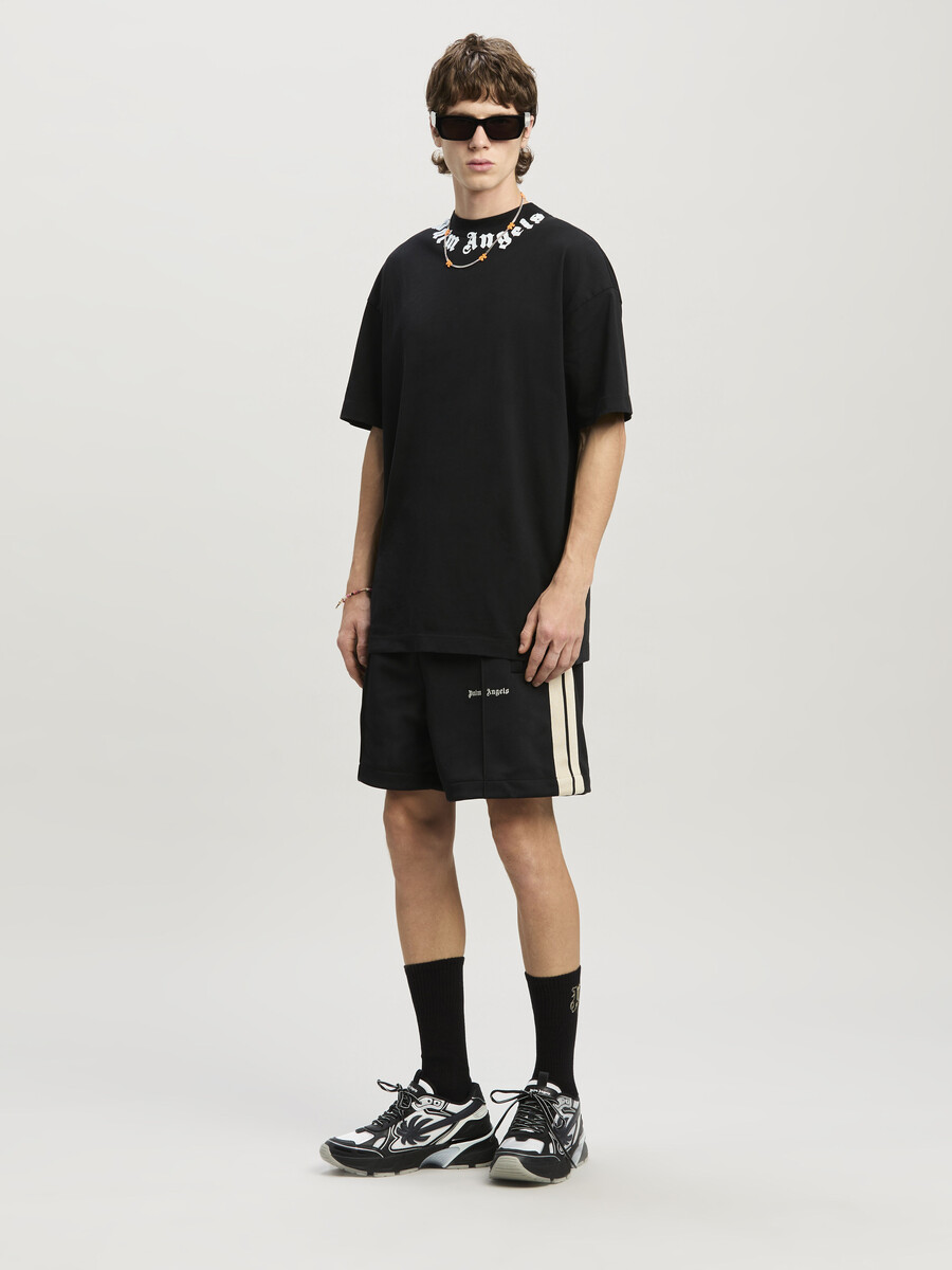 classic logo track shorts