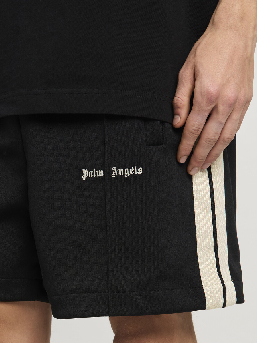 classic logo track shorts