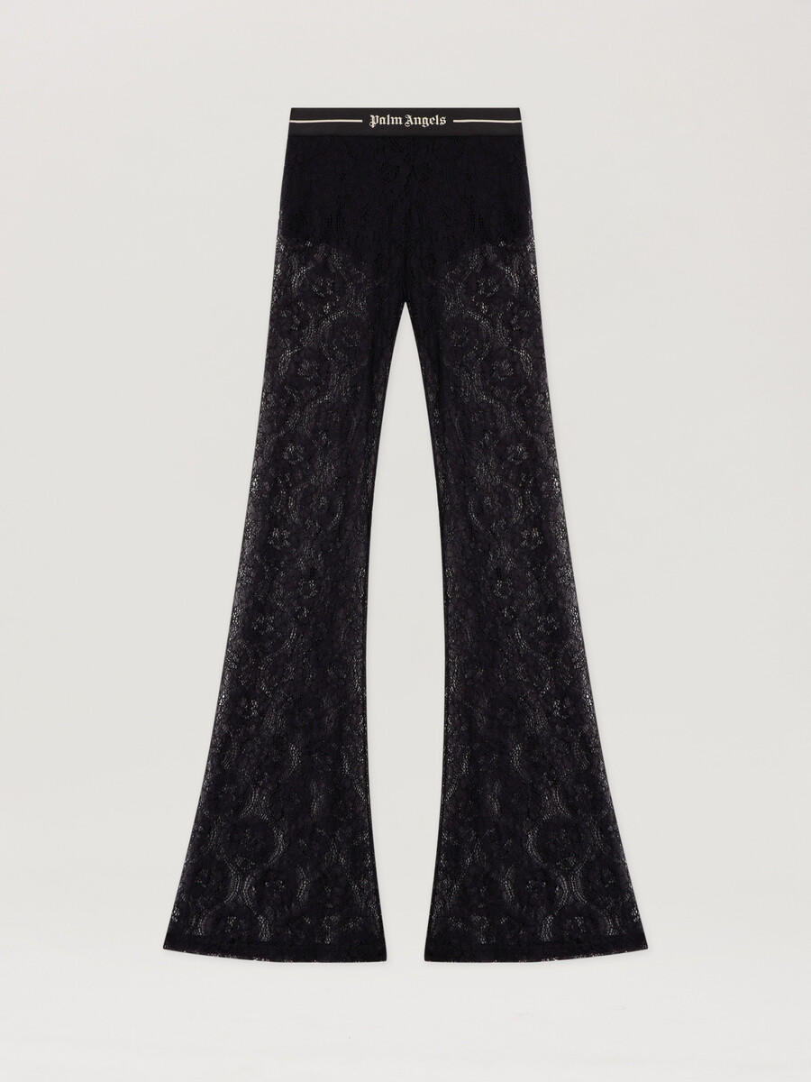 classic logo lace pants