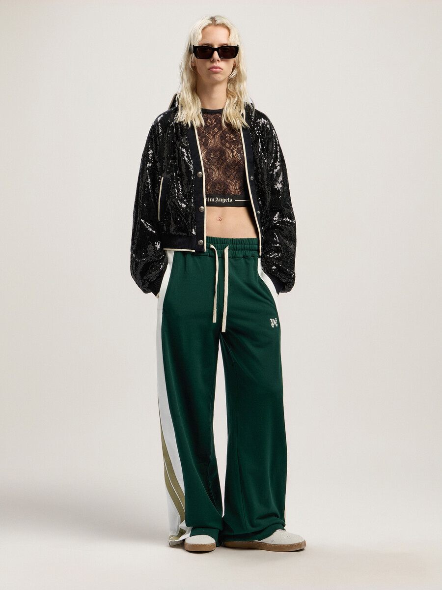monogram colorblock sweatpant