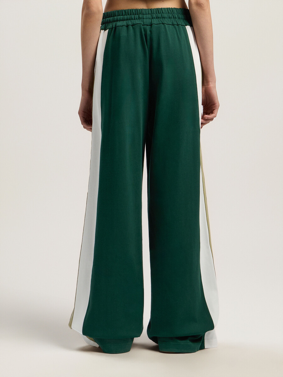 monogram colorblock sweatpant
