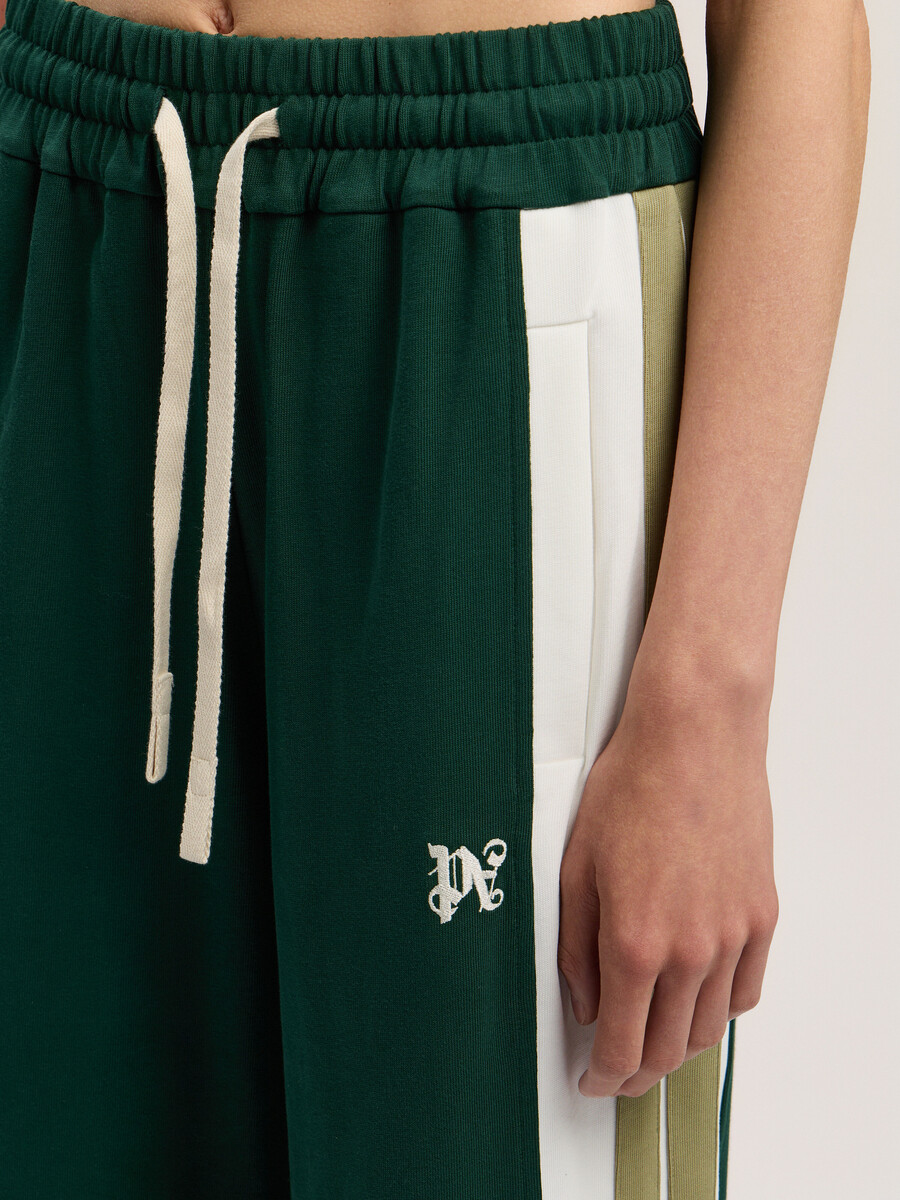 monogram colorblock sweatpant