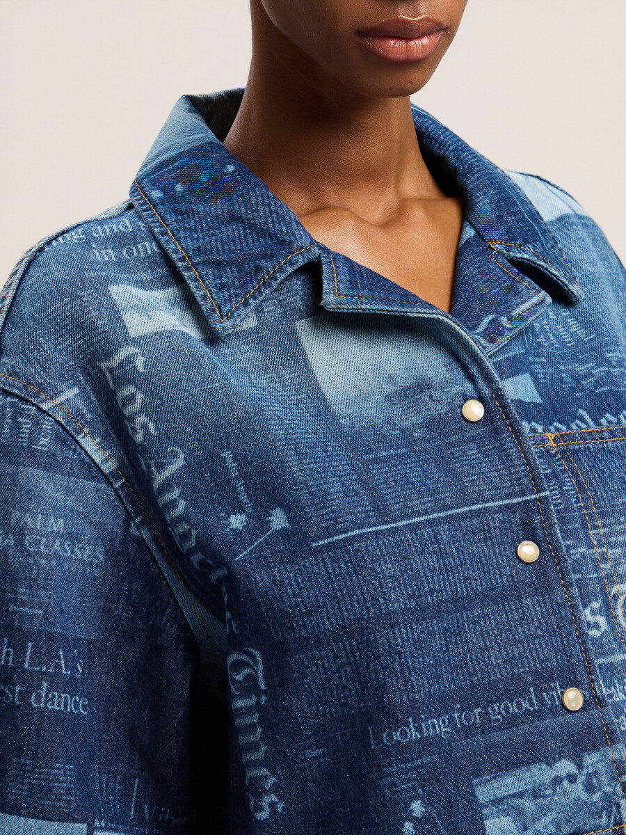 paxlatimes denim shirt