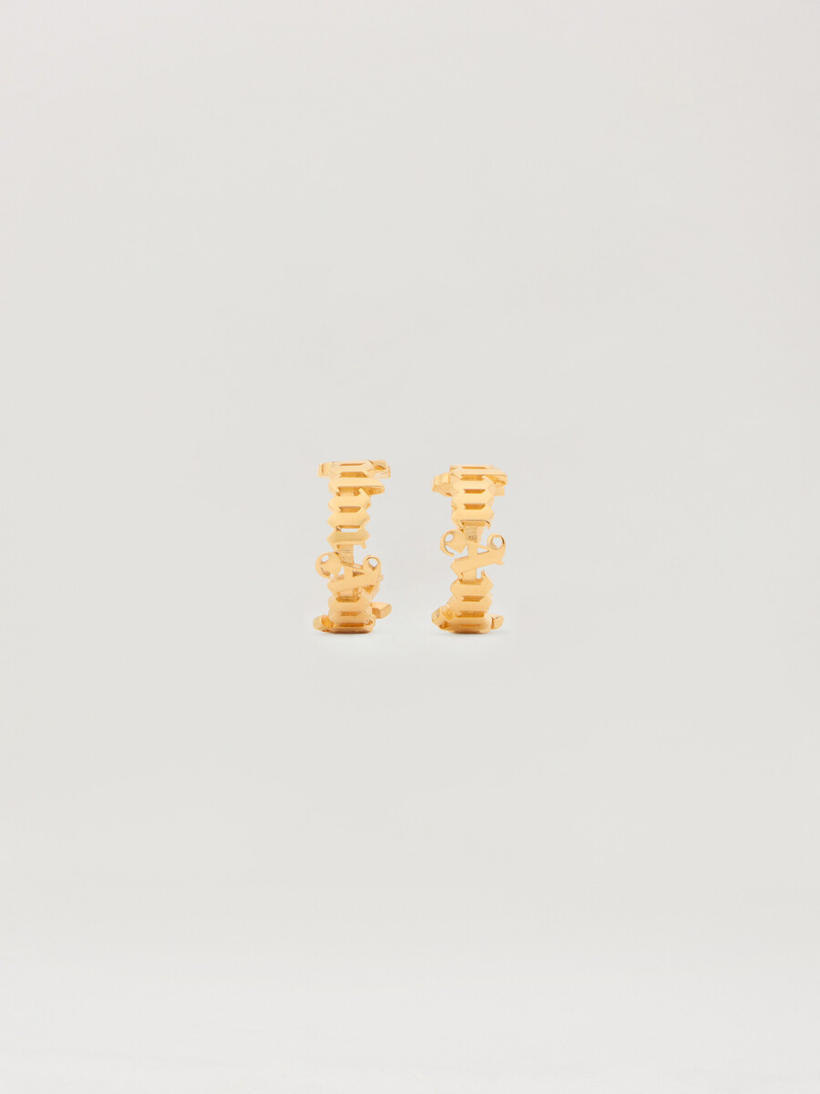 classic logo earrings