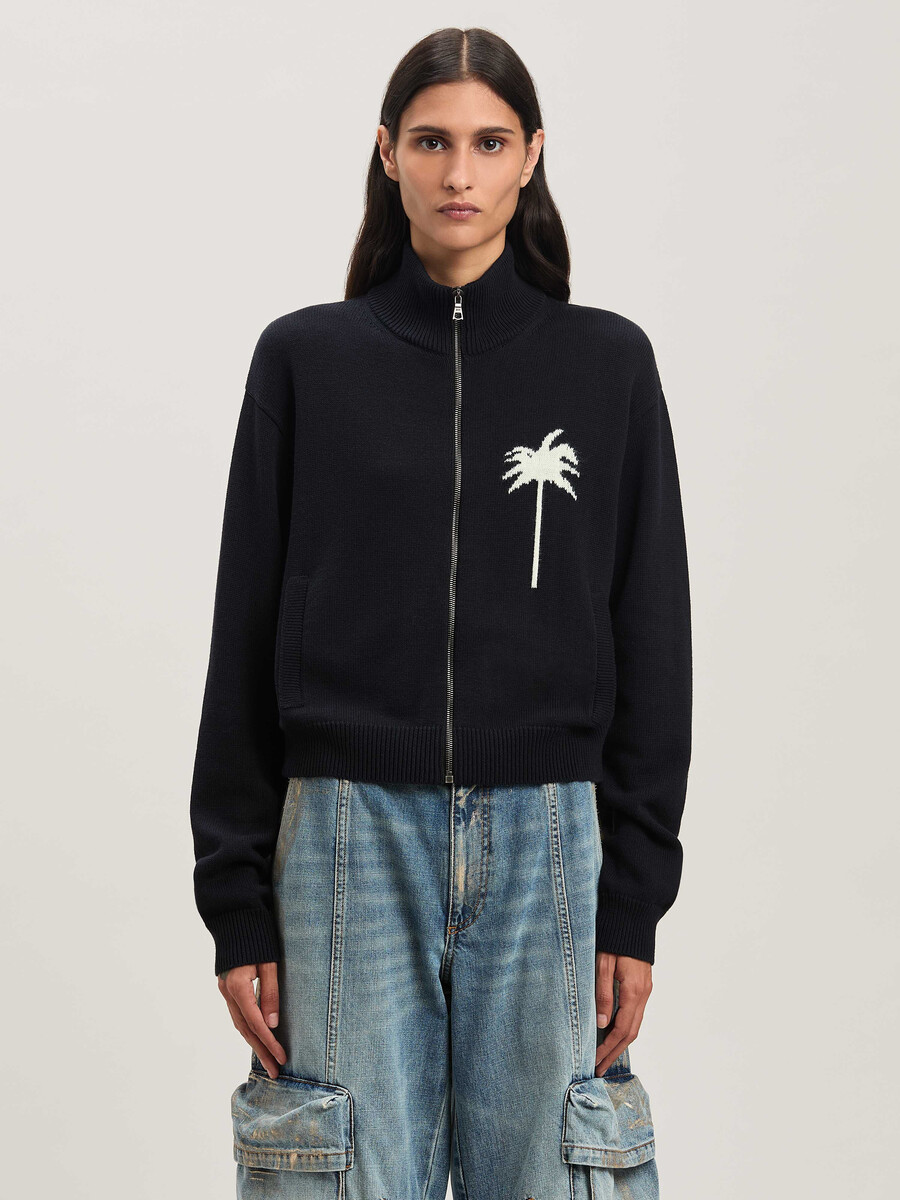 palms knit track top