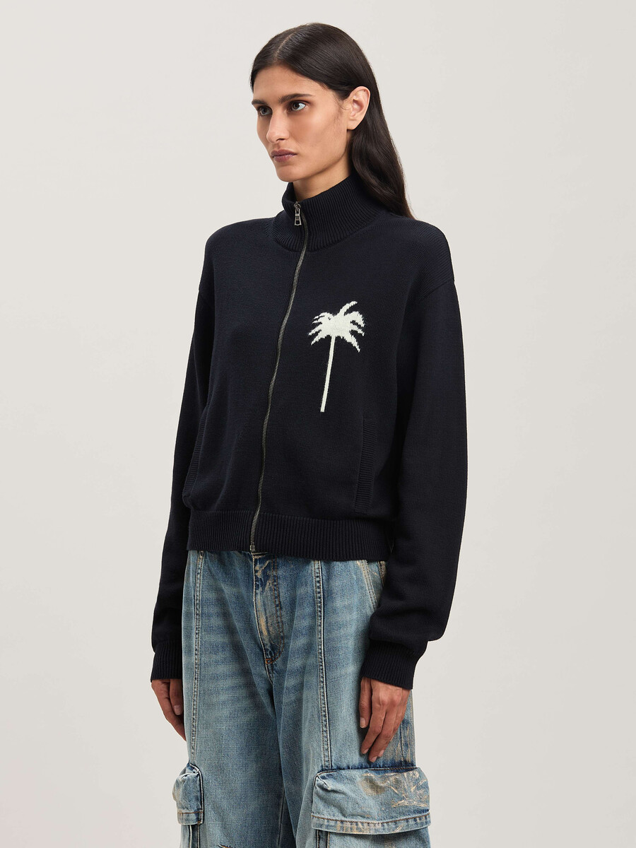 palms knit track top