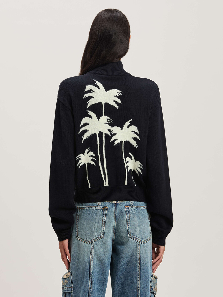 palms knit track top